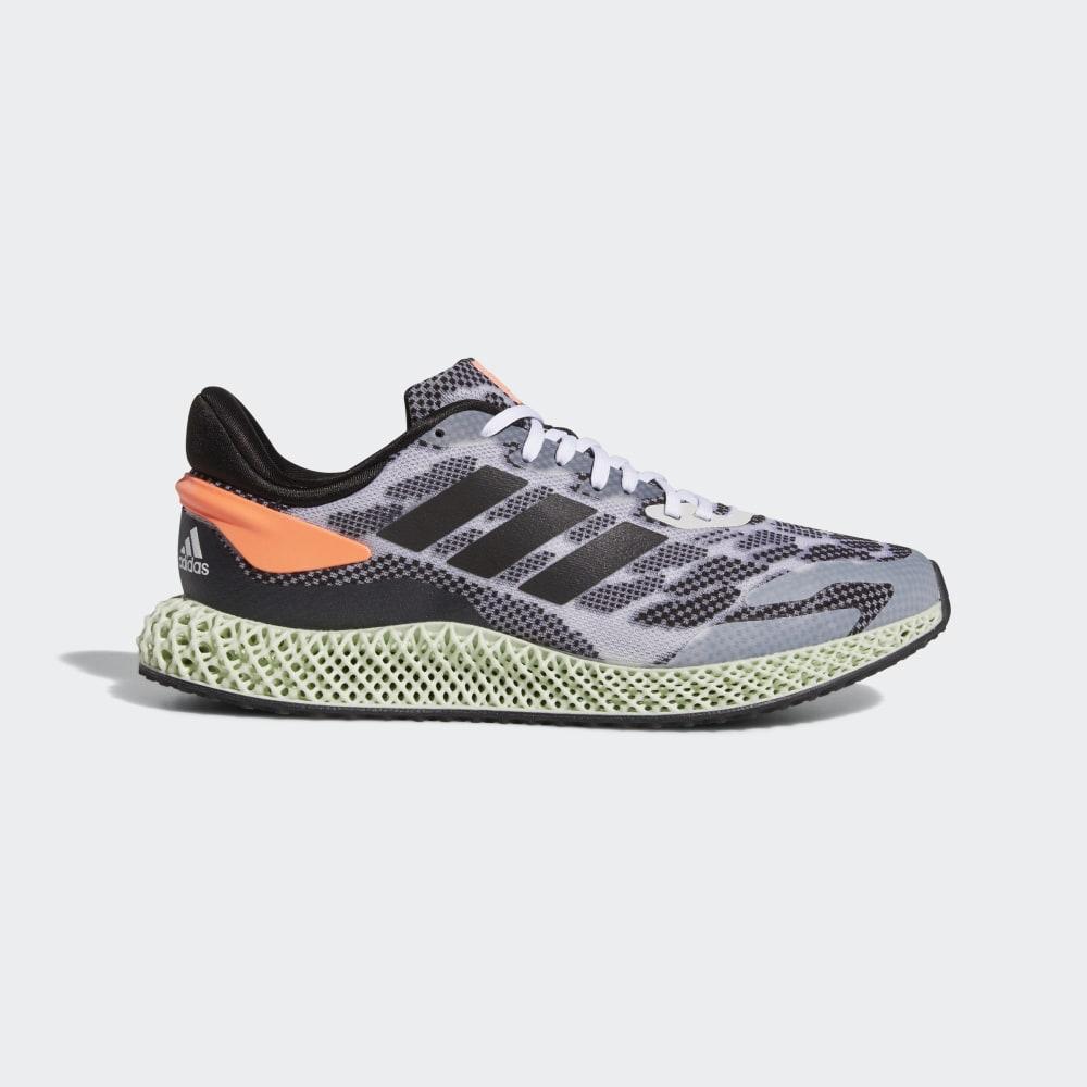 Adidasi Alergare Adidas 4D Run 1.0 Barbati Romania - Albi/Negrii/Corai FW1233